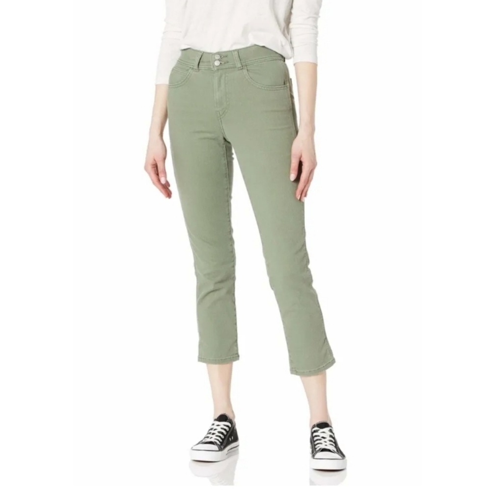 Levis 724 high rise straight carpenter crop jeans size 27